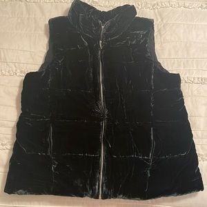 Loft Velvet Quilted Vest | XL